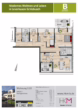 Grundriss mit Flächenangaben - 3-Zimmer Dachgeschosswohnung mit Balkon und Loggia – Ihre Eigentumswohnung oder Kapitalanlage!