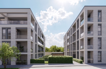Moderne 2-Zimmer Wohnung mit Garten – Neubauvorhaben am Isotec Campus, Bergisch Gladbach 51465 Bergisch Gladbach, Erdgeschosswohnung